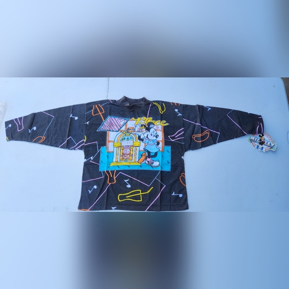 Vintage 1987 Sunday comics 6oth anniversary mini mouse shirt SZ L New Old stock - Picture 2 of 11